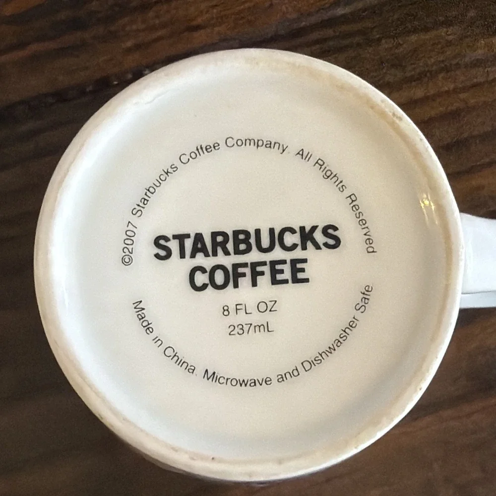Starbucks coffee ceramic